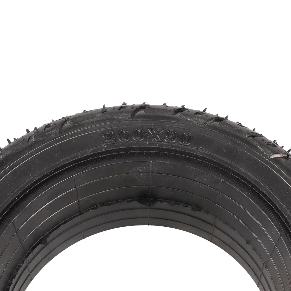 200x90 Electric Scooter Tire Explosion Proof Puncture-proof Solid Rubber Tires for Go-Kart/Balance Car Pneumatic-free Parts