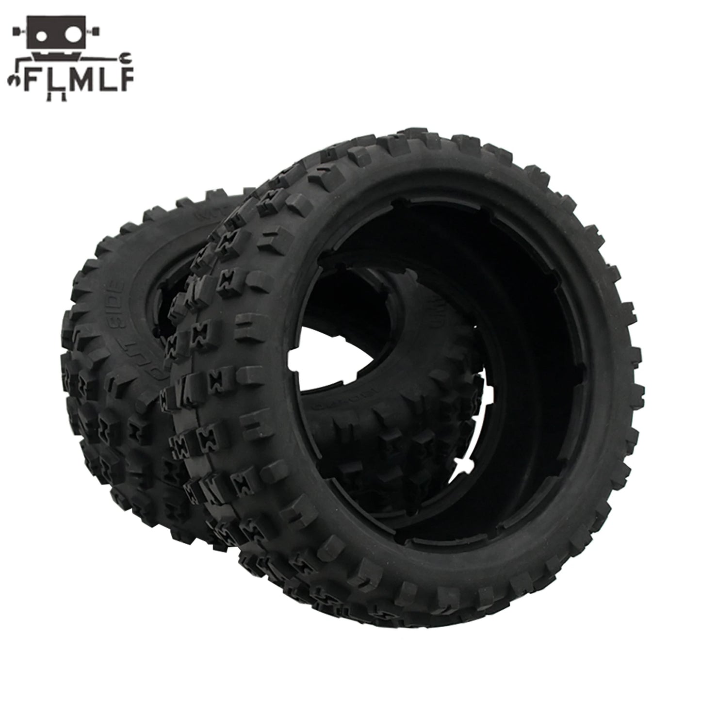 Rc Car Front Rear Wheel Tire Skin or Inner Foams 2pcs for 1/5 Losi 5ive-t Rofun Rovan LT King Motor X2 Truck Parts