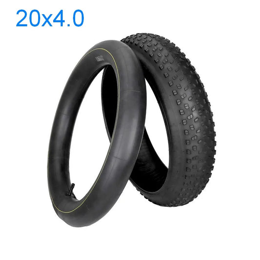 20x4.0 Beach Snowfield All Terrain Vehicle Tire Ultra Wide Off-Road Tire For E-Bicycle Electric Scooter 20 Inch 100-406 Tyre