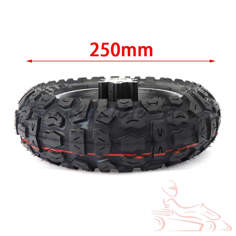 10 Inch TUOVT Tire for Speedual Grace 10 Zero 10X Kugoo M4 Pro Tire 10x3 Inch Off-Road Inside Outside Tire Wheel Hub 255x80
