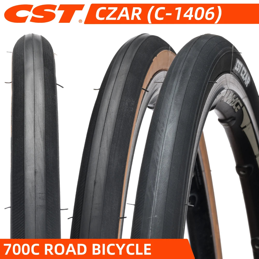 700C 622 CST C1406 CZAR ROAD BICYCLE TIRE 23C 25C 28C BIKE TYRE WIRE BEAD