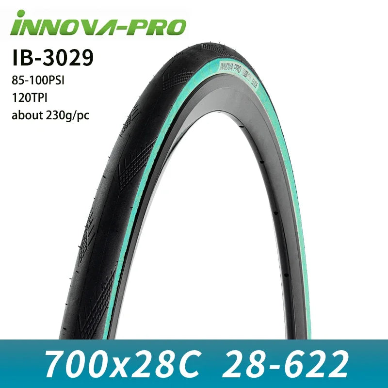 INNOVA Original 700c Road Bike Tire 700x23c/25c/27c/28c/30c Retro Travel Bicycle Out Tire 60/120 TPI Bike Tire Cycling Parts