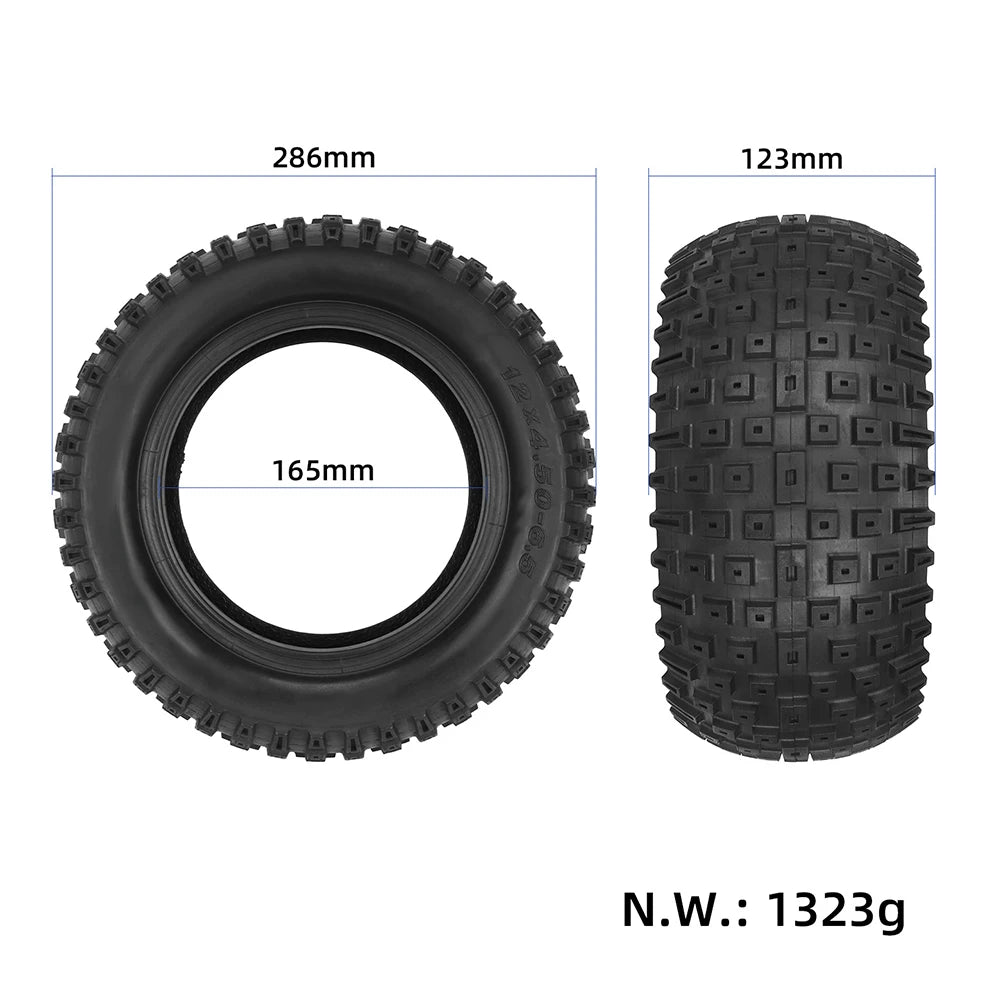 Electric Scooter 12 Inch Tire 12 Inch Electric Scooter Tire Not Easily Damaged Suitable For Electric Scooters For Replacement