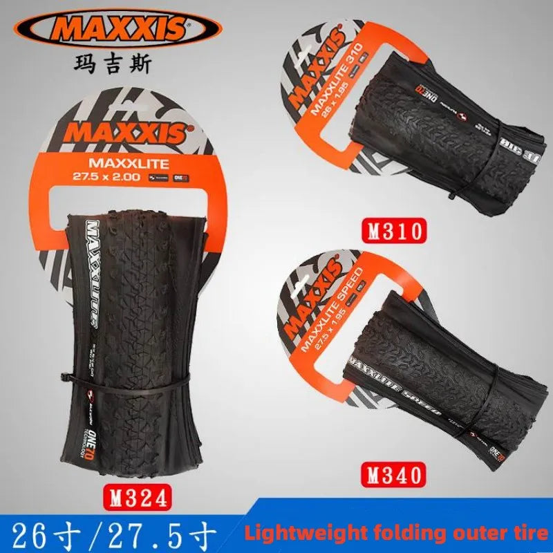 MAXXIS MAXXLITE M310/324/340 26/27.5 Ultra-light Folding Bike Tires With Low Rolling Resistance, Suitable For Road And Off-road