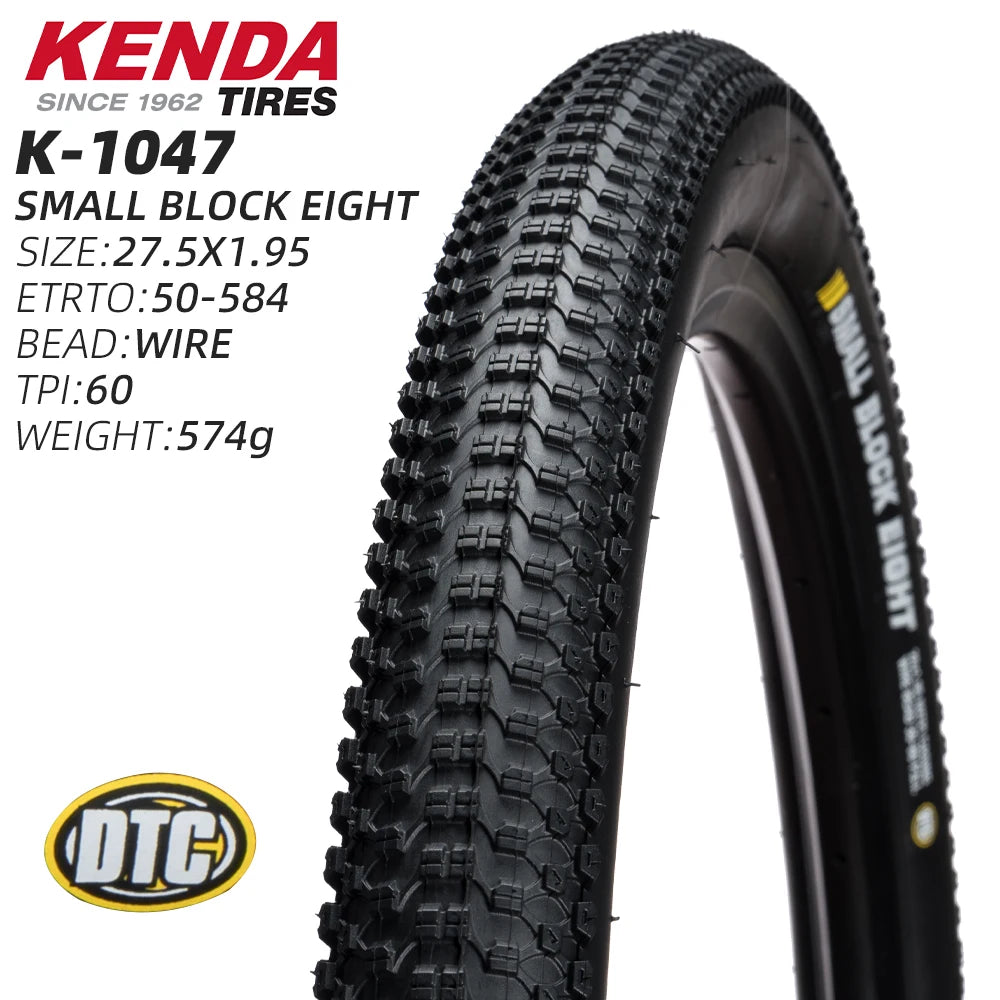26 27.5 29 KENDA K-1047 SMALL BLOCK EIGHT MOUNTAIN BICYCLE TIRE OF MTB BIKE TYRE XC