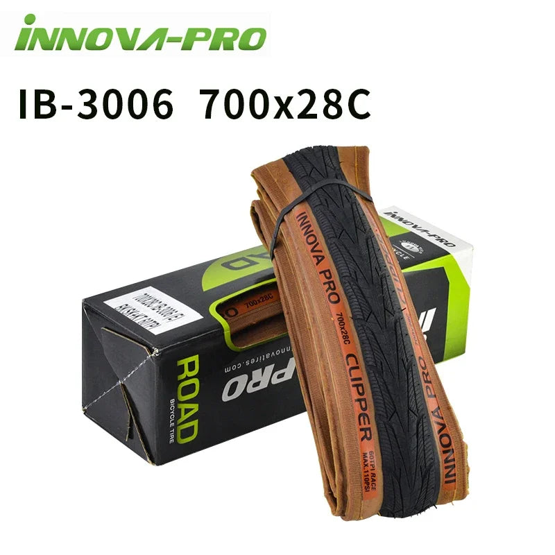 INNOVA Original 700c Road Bike Tire 700x23c/25c/27c/28c/30c Retro Travel Bicycle Out Tire 60/120 TPI Bike Tire Cycling Parts