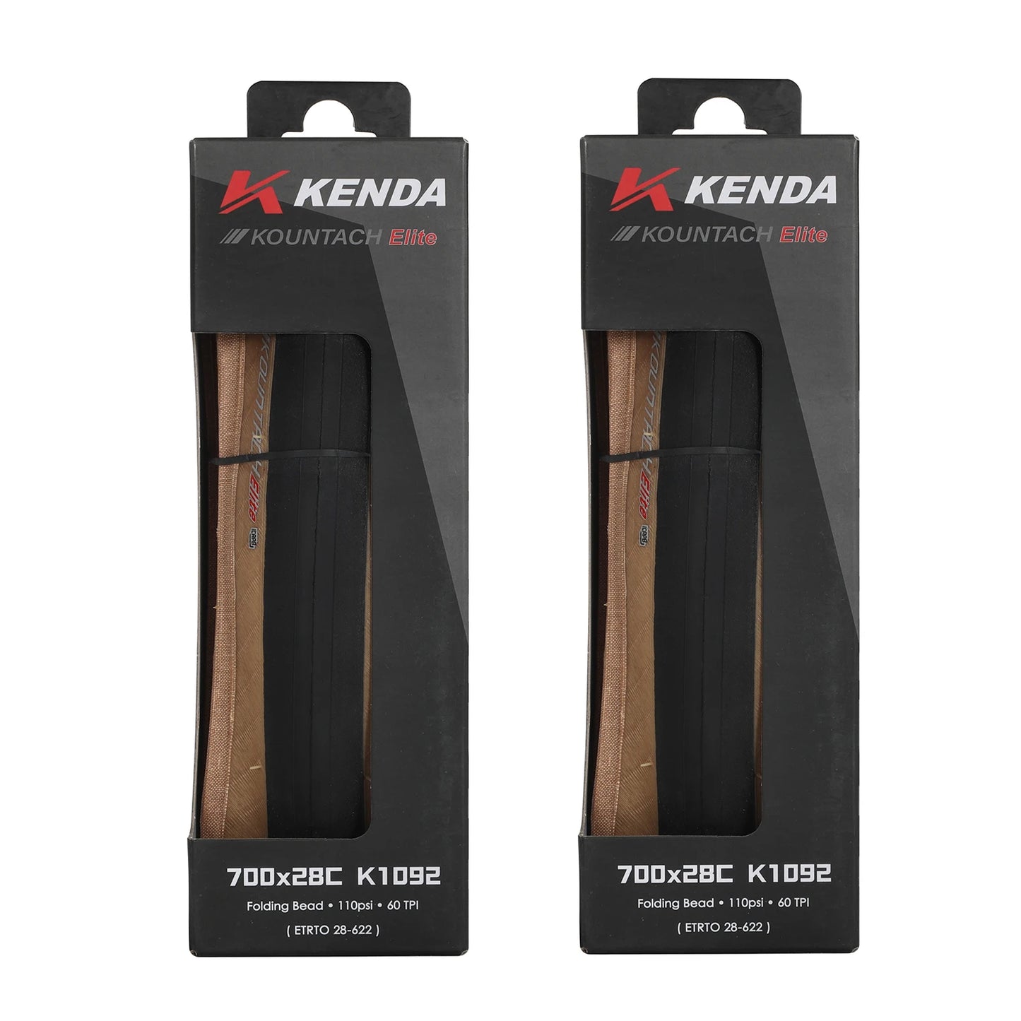 2PCS KENDA Bicycle Tires K1018/K925/K1092 700x25C/28C Road Bike Clincher Tires - Foldable Gravel Bike Tyres