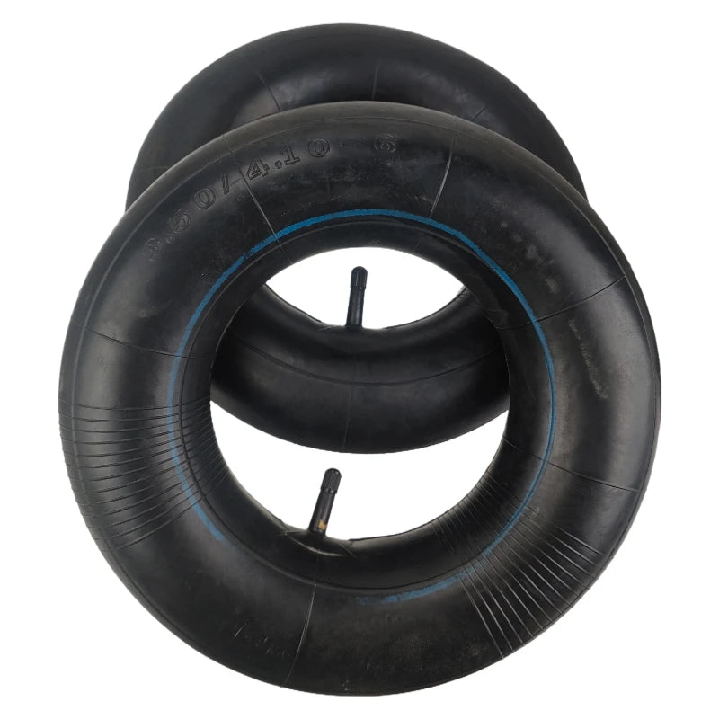 4.10/3.50-6 Replacement Tube with TR87 Bent Valve Stem Compatible with ,Hand Trucks and More 3.50-6 4.00-6 4.10-6 Tire Tubes