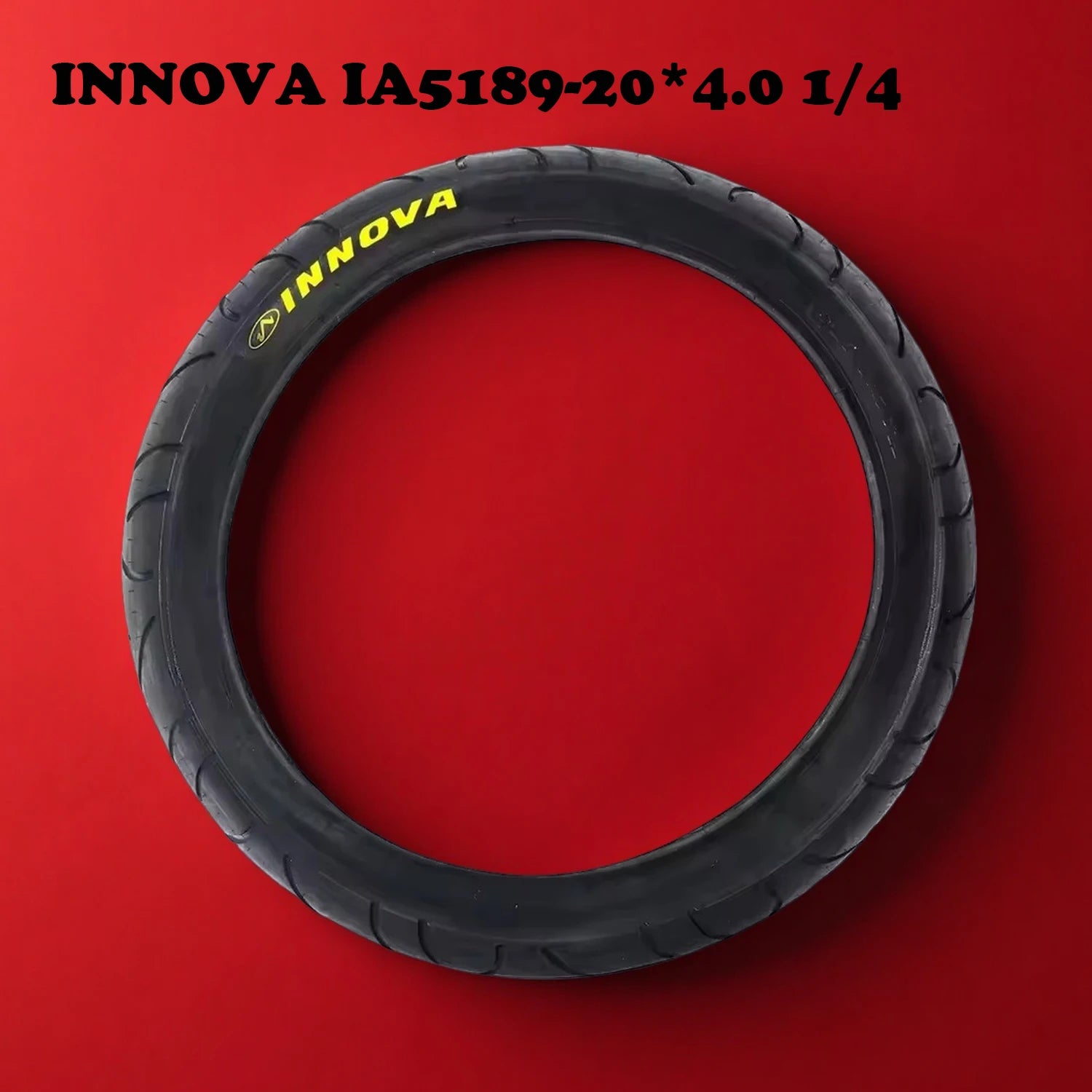 INNOVA Electric Bicycle Fat Tires 20x4.0 1/4 inches Electric Wide-Tire Snow and Beach Bike Tires Fat Tires Bicycle Parts