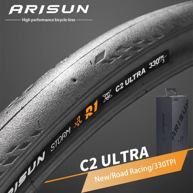 CHAOYANG ARISUN R1 700x25c/700x28c Puncture-proof Folding Tire 330TPI for Road Bicycle Competition Racing Bike Cycling Parts