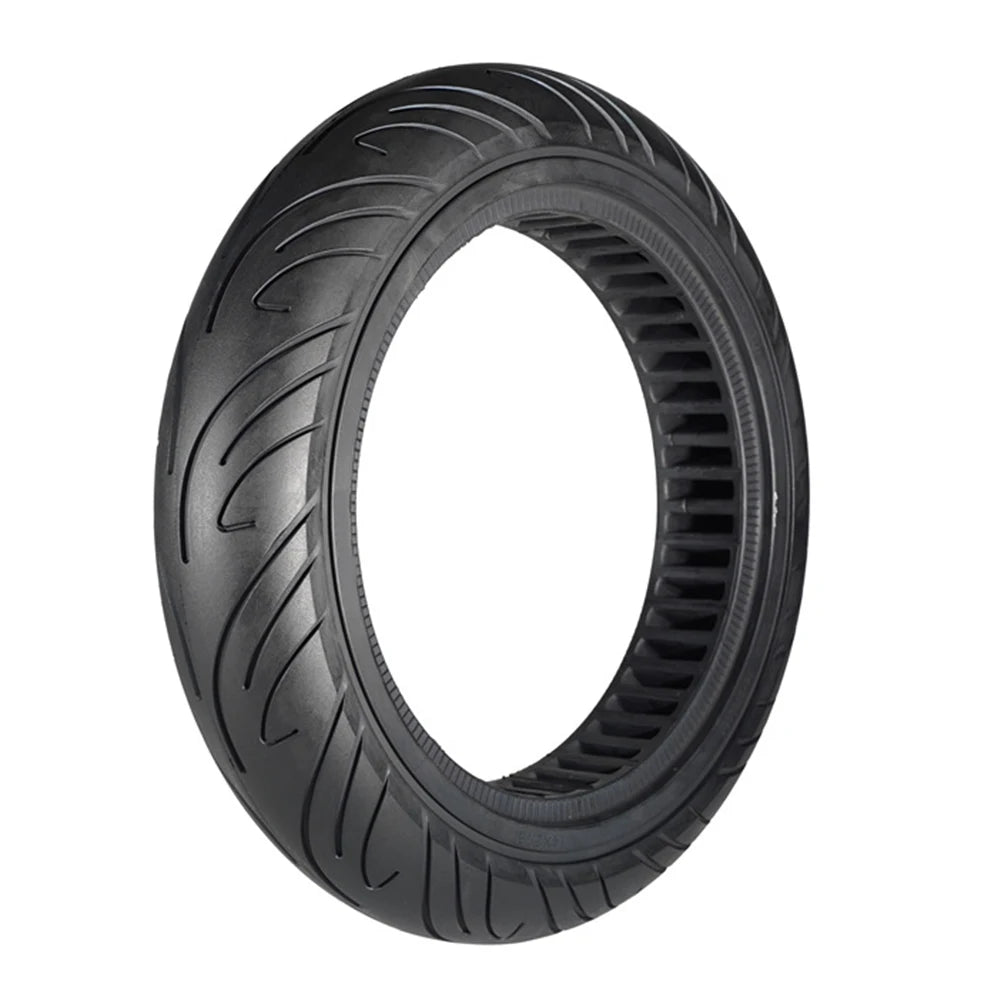 1 Pc Electric Bike Solid Tyre 14x2.75-10 Rubber Shock-absorbing Explosion-proof Tire E-bicycle Tire Replace Accessories