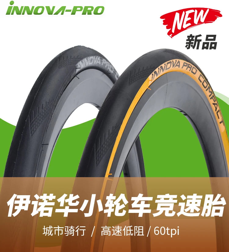 INNOVA-PRO Original 28-451 20x1 1/8 BMX Small Wheel Bike Racing Tire 20inch Folding Tires IB-3029 Cycling Parts