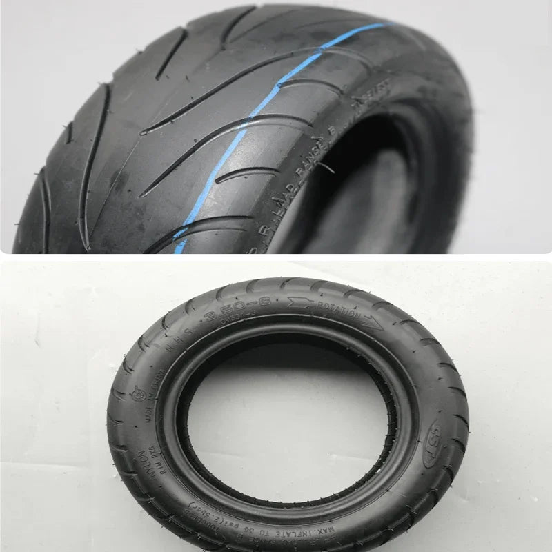 2PCS CST 3.50-6 Tubeless Tire for Electric Scooter Balancing Wheel 10x4.00-6 90/65-6 Universal Durable Tires 10 Inch Vacuum Tyre
