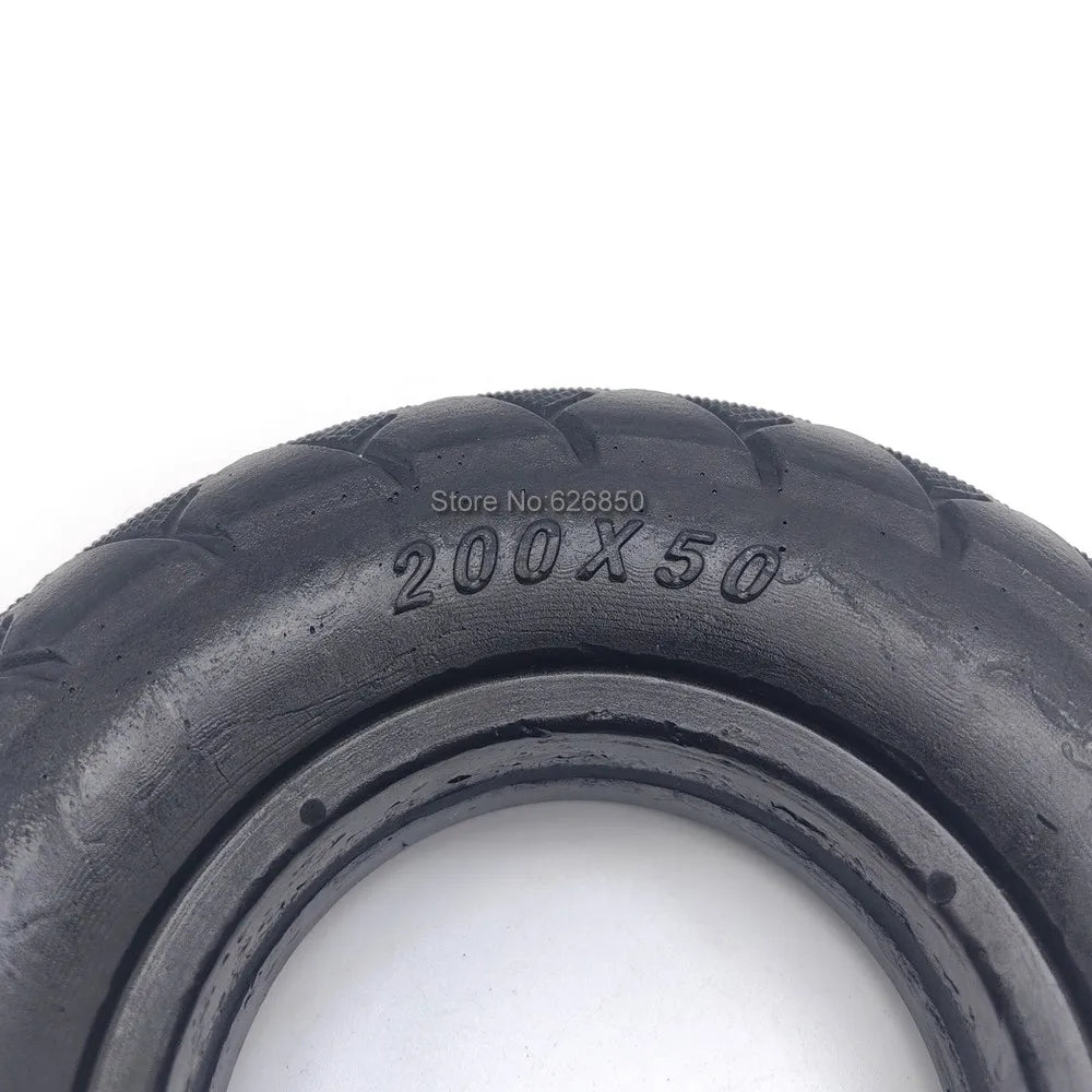 200x50 Solid Tire Tubeless Tyre For Speedtrott GX14 Speedway Mini 3/4 Razor Scooter Front Wheel Solid Explosion-Proof Tire