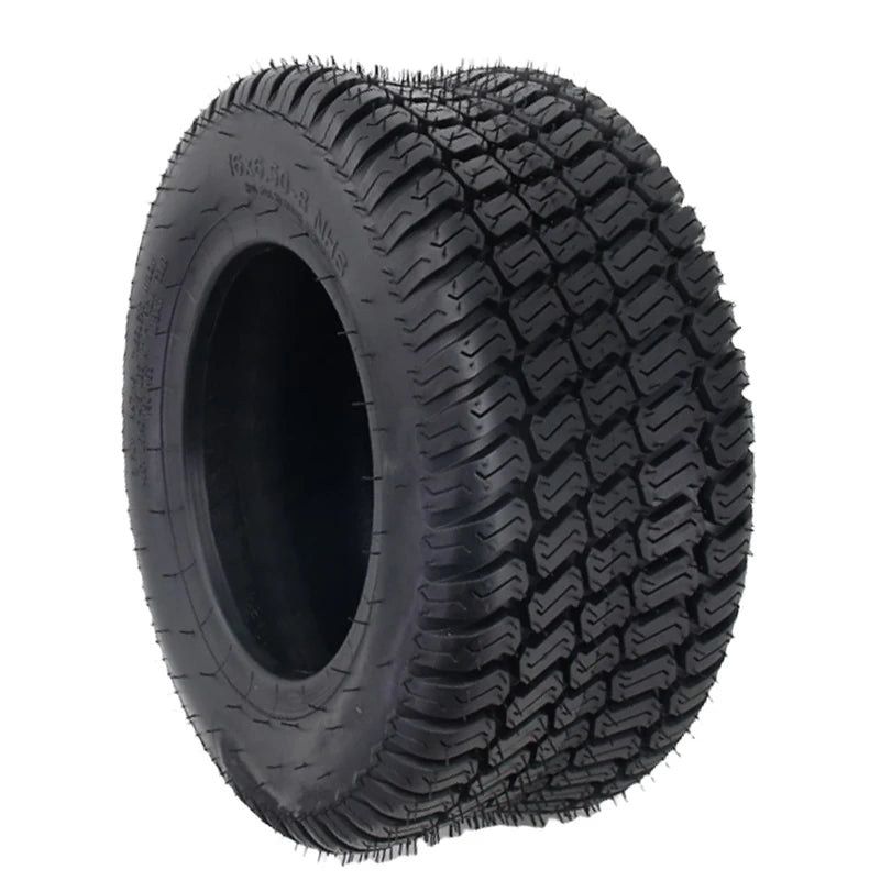 16x6.50-8 Lawn Mower Tire Garden Tractor 16x6.5x8 Turf Tubeless Heavy Duty 4Ply