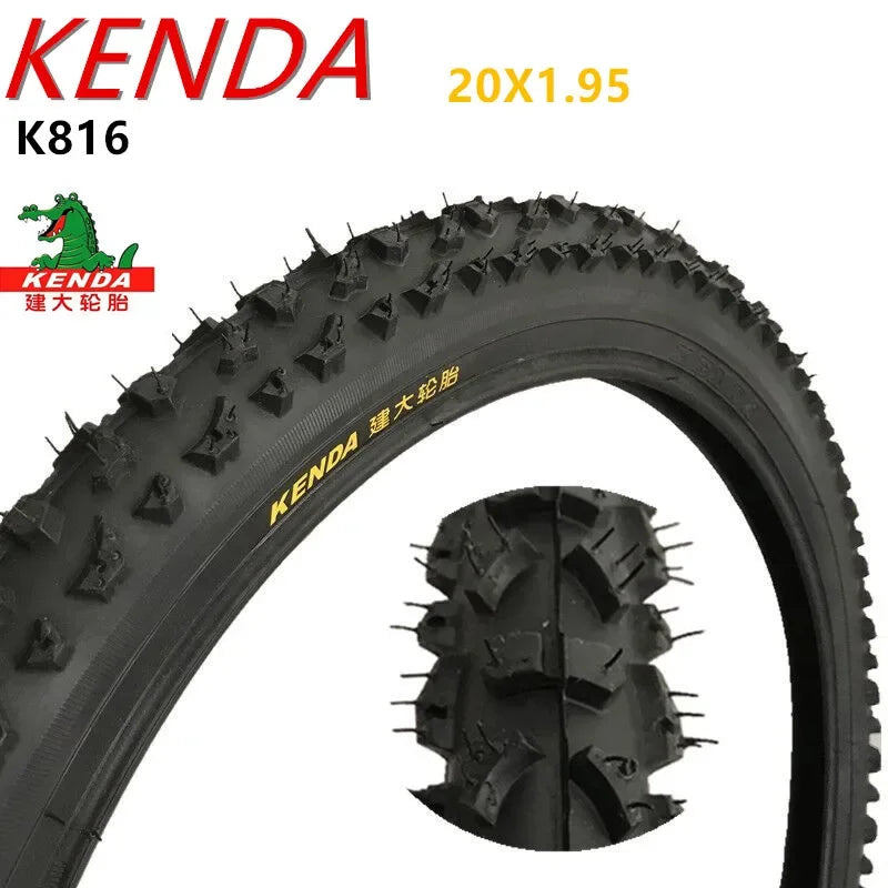 KENDA Bicycle Tire 20" 20 Inch 20X1.95 20x2.125 BMX Bike Tyres Kids MTB Mountain Bike Tires 20x2.0 K905 K816 Inner tube