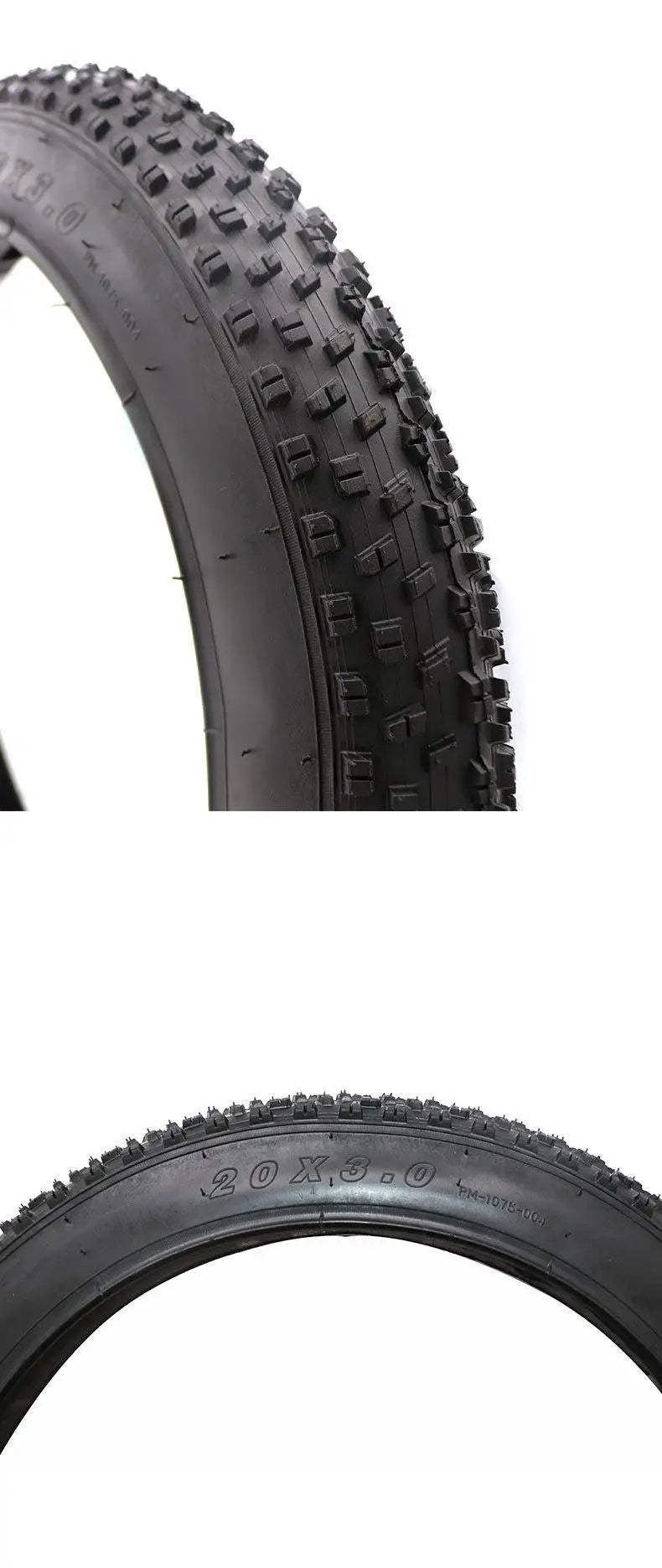 BBSHD 20 inches Fat Tire 20x4.0 Electric Fat Bike Snow Beach Bicycle Tire and Inner Tube Bike Parts Bicycle Accessories