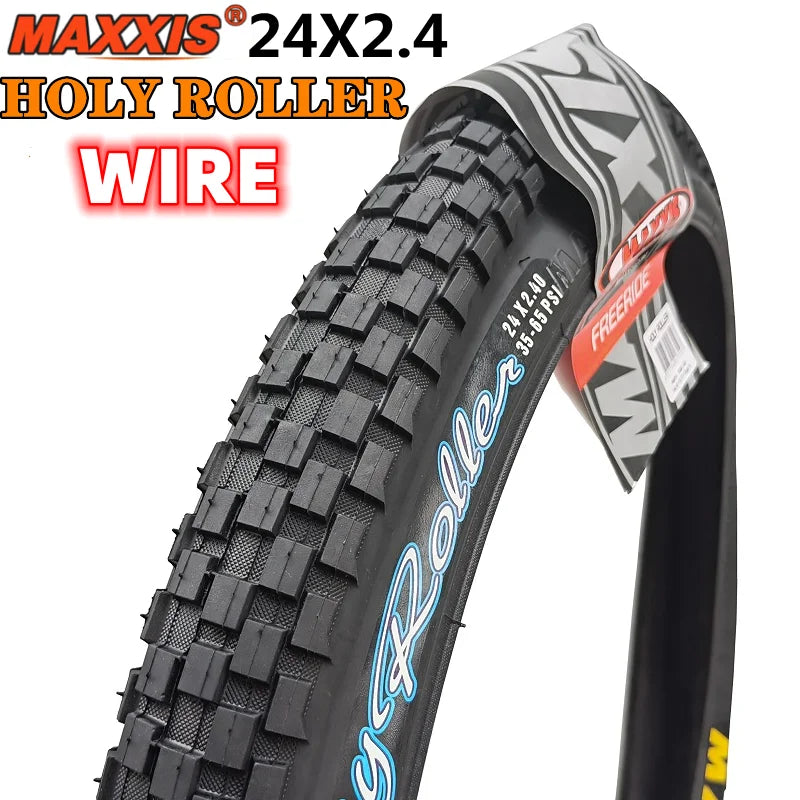 MAXXIS HOLY ROLLER WIRE BEAD 24X2.40 55-507 60TPI BMX TIRE FREERIDE BICYCLE TIRE OF CITY