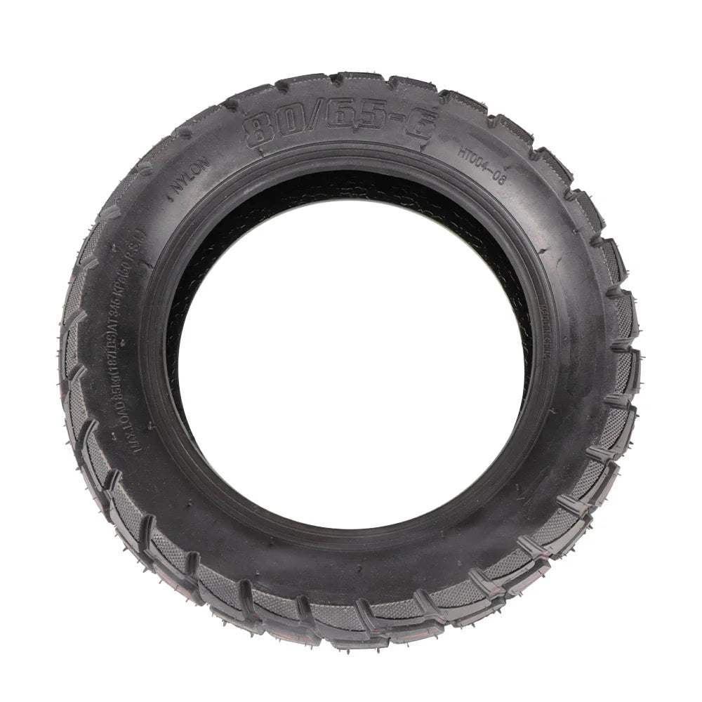 Solid Tyre 80/65-6.5 Thickened Tubeless Tire Puncture Proof Electric Scooter Explosion-proof Off-road Tread Thick Replacement