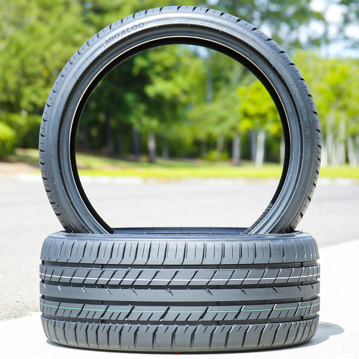 4 Roundrule Migaloo 255/30R20 ZR 88W All Weather High Performance Tires