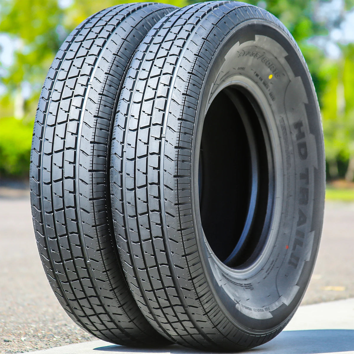 One Tire Suntek HD Trail 2 Semi Steel ST 175/80R13 Load D 8 Ply Trailer