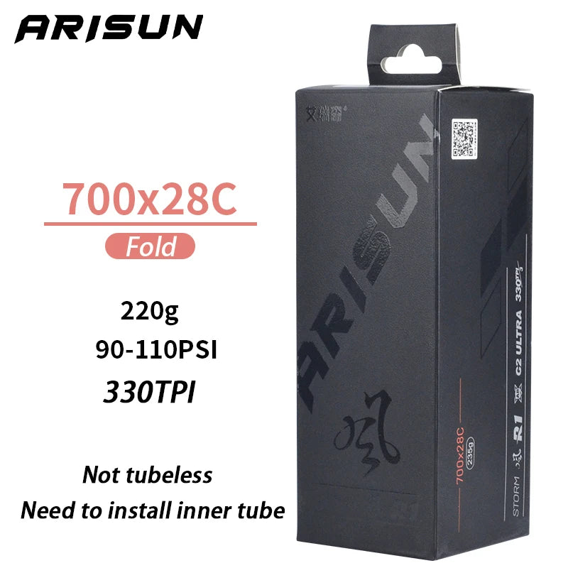 CHAOYANG ARISUN R1 700x25c/700x28c Puncture-proof Folding Tire 330TPI for Road Bicycle Competition Racing Bike Cycling Parts