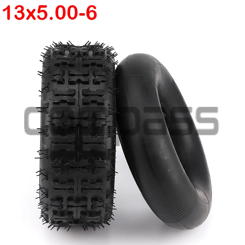 13X5.00-6 Inch Beach Snow Plow Butterfly Flower Tires 13*5.00-6 Inch for ATV UTV Go KART Karting Motorcycle Accessories
