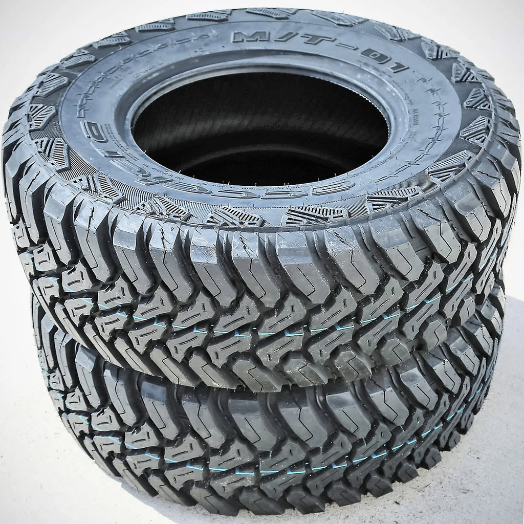 2 New Accelera M/T-01 LT 31X10.50R15 109Q C 6 Ply MT Mud Tires