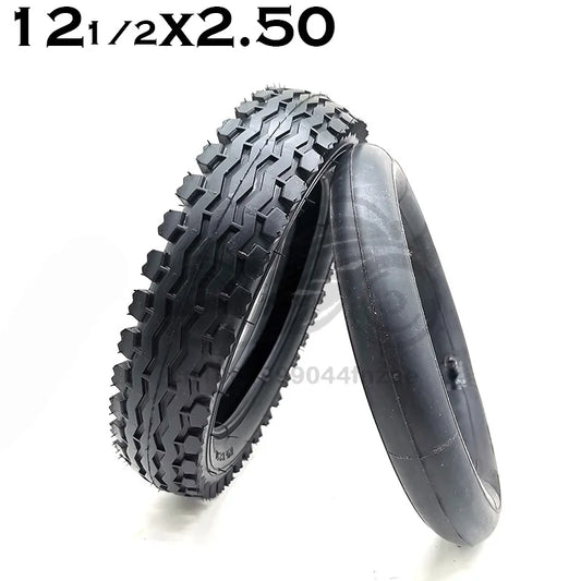 3.00-8 Solid Tire Electric Scooter Wheel Tire 12.5X2.50 Electric Tricycle Non-inflatable Solidexplosion-proof Tyre