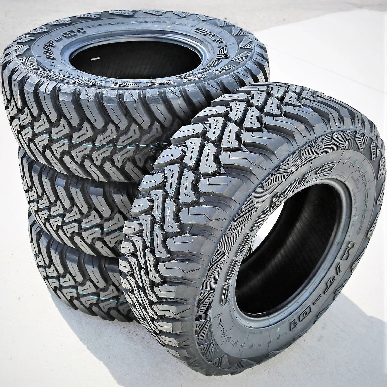 4 Tires Accelera M/T-01 LT 35X12.50R18 Load 10 Ply MT Mud