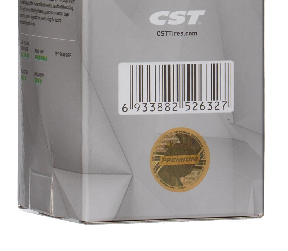 CST C-3045 Road Bike Tire Sizes: 700×25C / 700×28C TLR Lightweight Racing Low Rolling Resistance Puncture-Proof
