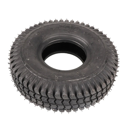 Wear Resistant Tyre 260x85 4 Inch Black Puncture Proof Fits Mobility Scooter Block Tread