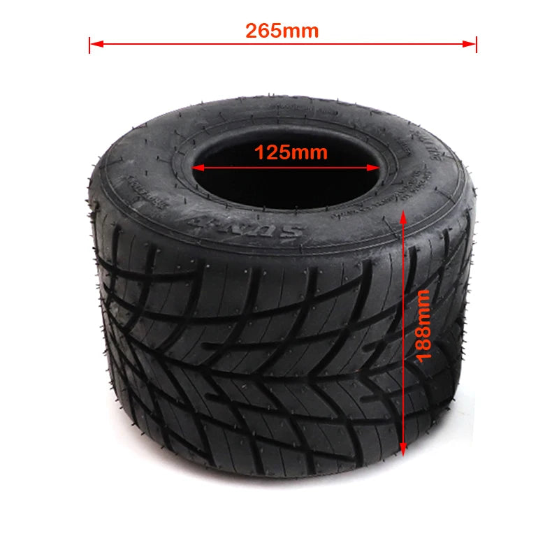 10x4.50-5 11x7.10-5 Inch Front and Rear Rain Tires Tubeless Tires for Off-road Drift Kart Tires Tubeless Tire Accessories