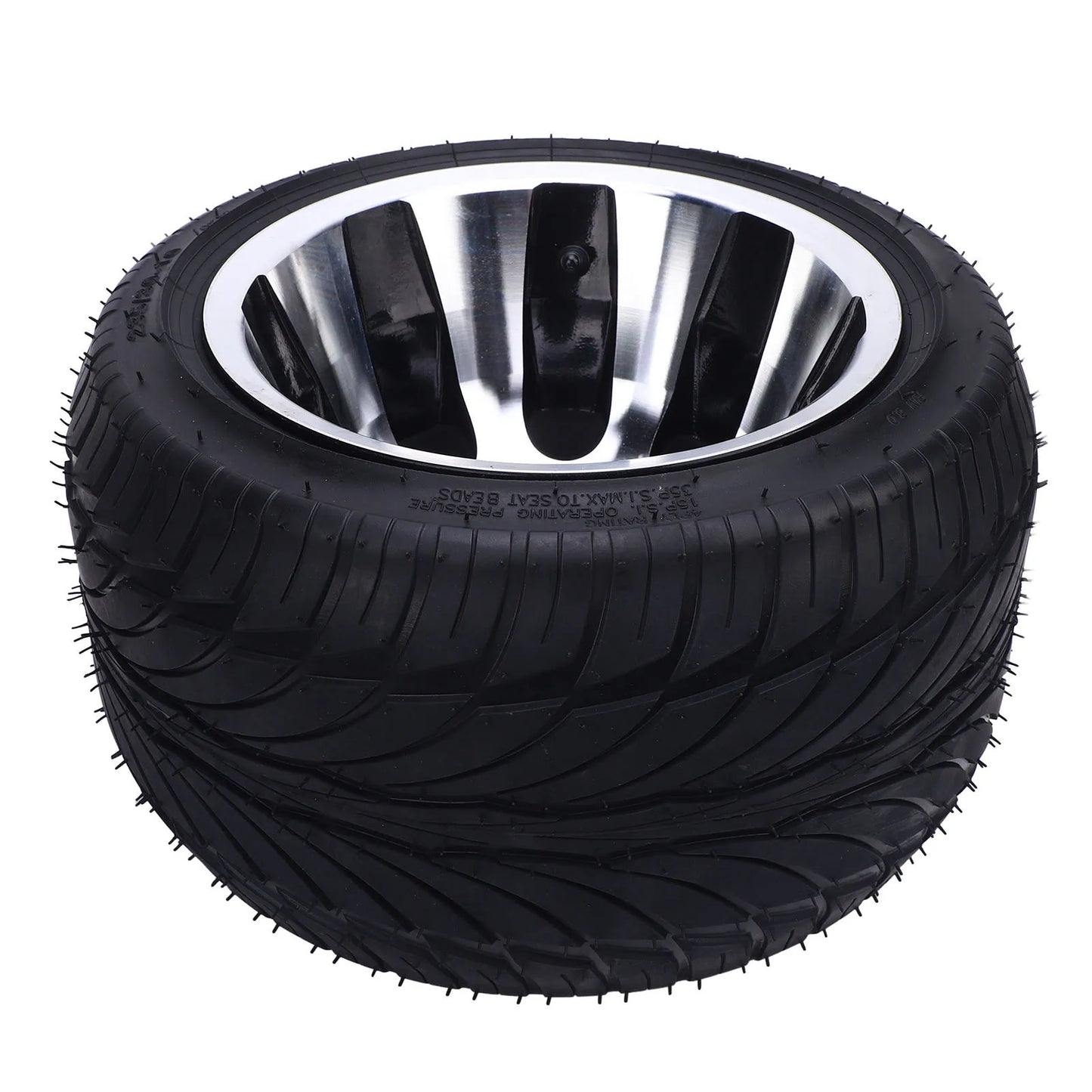 10 Inch 235/30-10 Tire Go Kart Tire All Terrain Multifunction Excellent Traction Rubber for ATV UTV Go Kart Golf Cart Lawn Mower