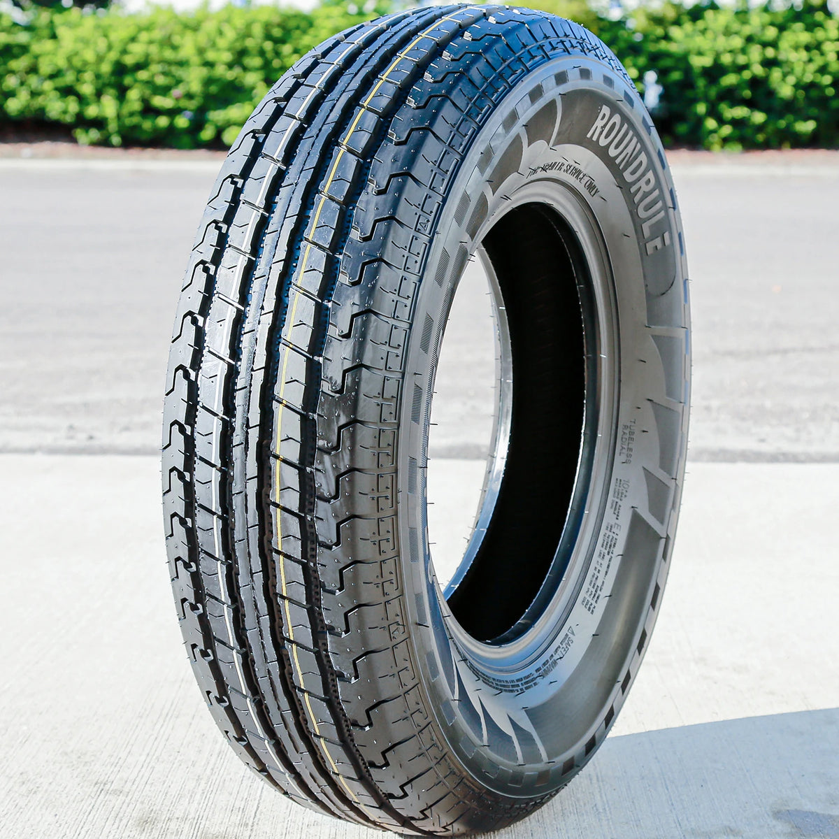 2 Tires Roundrule ST Hikee Semi-Steel ST 225/75R15 Load F 12 Ply Trailer