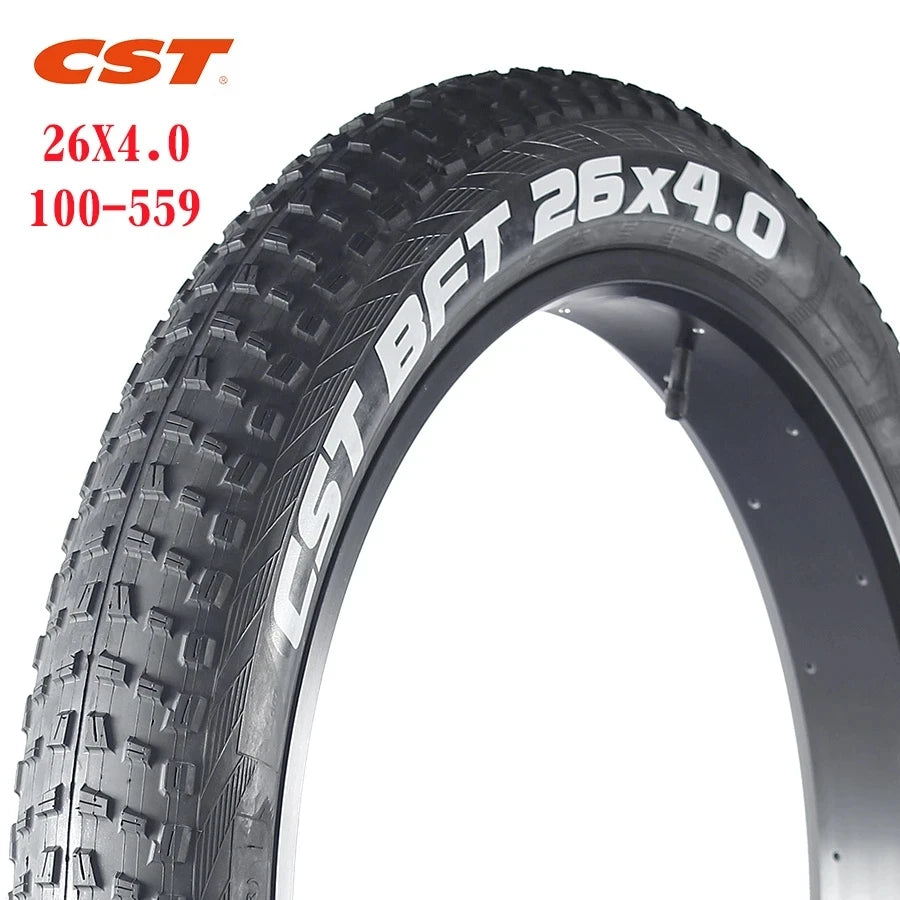 CST BFT 20inch 24inch Fat Tire Snow Beach Bicycle Tire 20x4.0 20X2.4 24x4.0 Electric Snowmobile MTB Bicycle  Anti-Slip Fat Tire