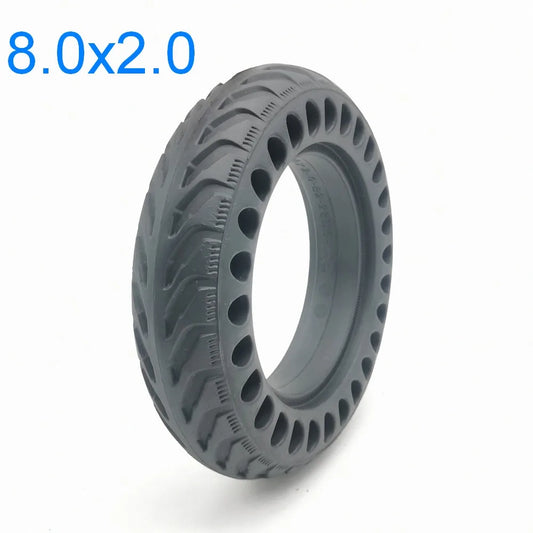 8Inch 8.0x2.0 Solid Honeycomb Tire 200x50 Tubeless Tyres KUGOO S1 C3 S3 Pro Jilong Electric Scooter Explosion-proof Solid Tire