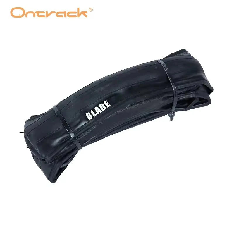 Ontrack Folded Tire Road 700X25C 28C Blade 30Tpi Skin Wall Black Road Bike Tire Bicycle Clincher Foldable Gravel Tyre