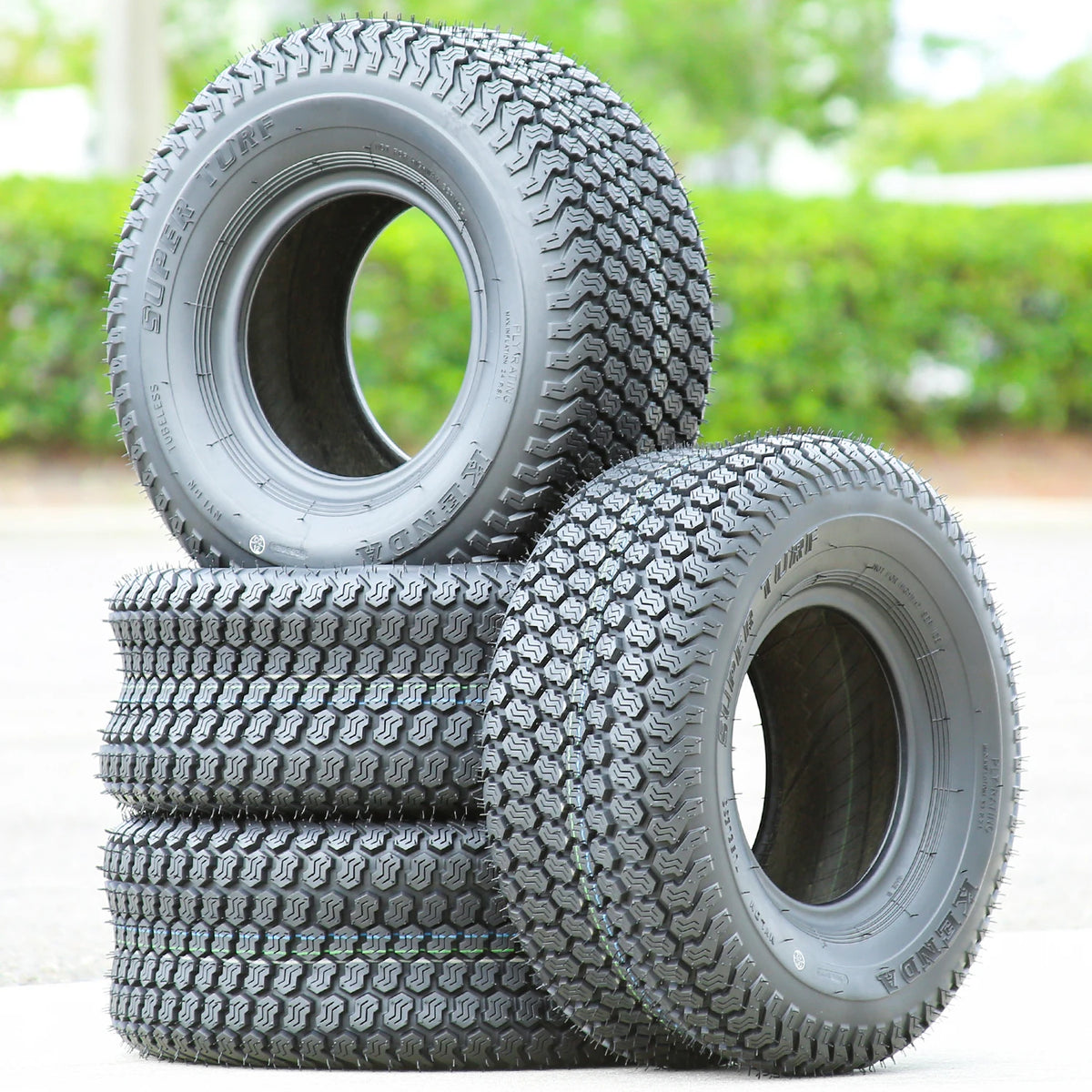 4 Tires Kenda K500 Super Turf 11X4.00-5 Load 4 Ply Lawn & Garden