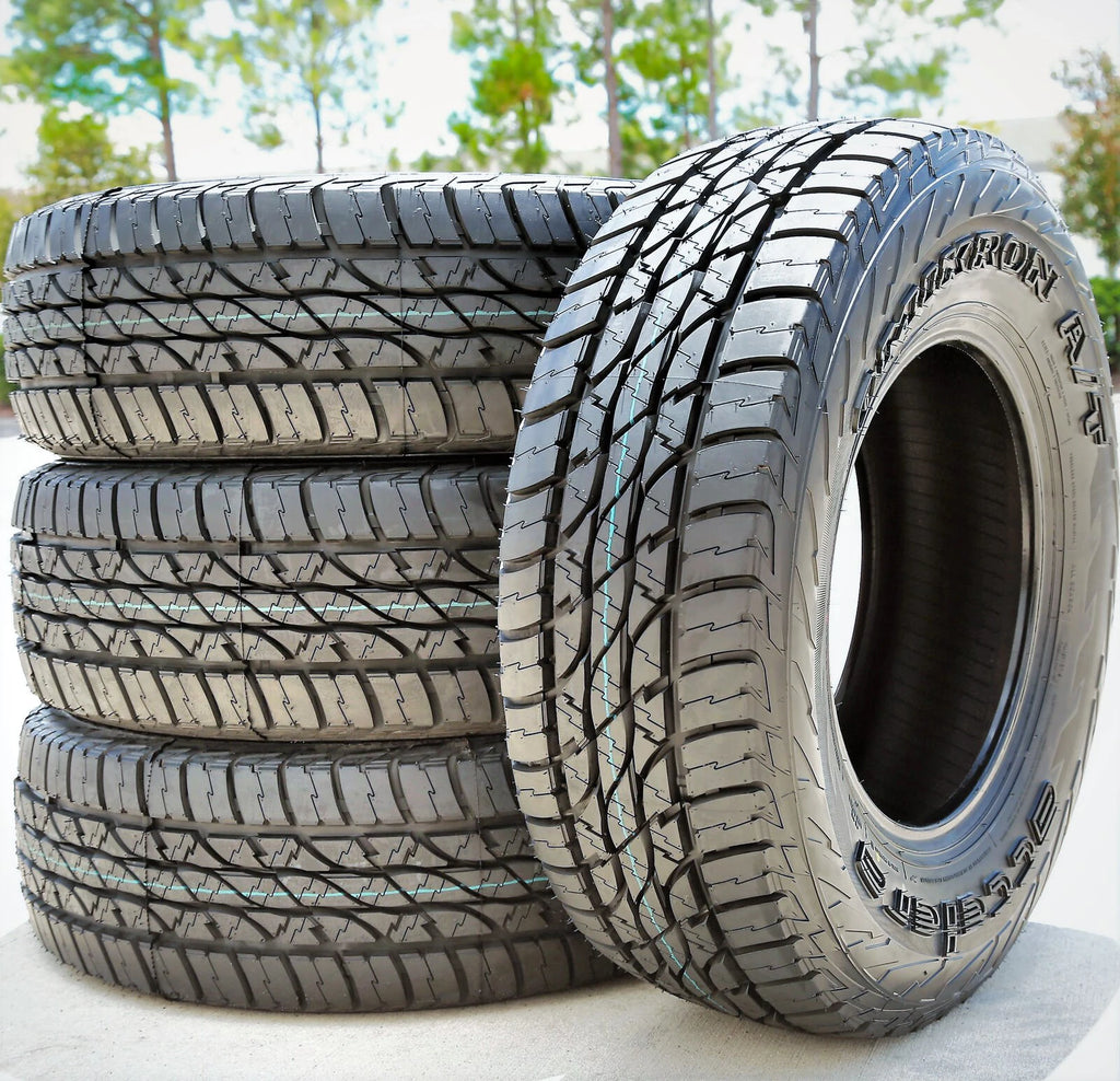 4 Tires Accelera Omikron A/T LT 235/75R15 116/113Q E 10 Ply AT All Terrain
