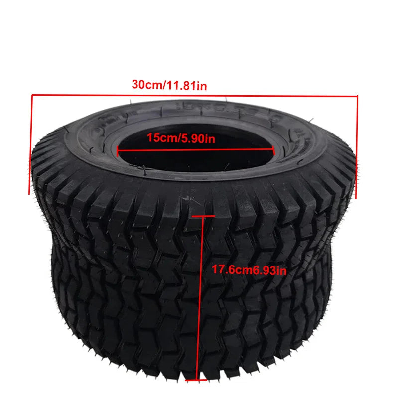 13x5.00-6 Lawn Mower Tire 13x6.50-6 4Ply Garden Lawn Tractor GO-kart Tubeless