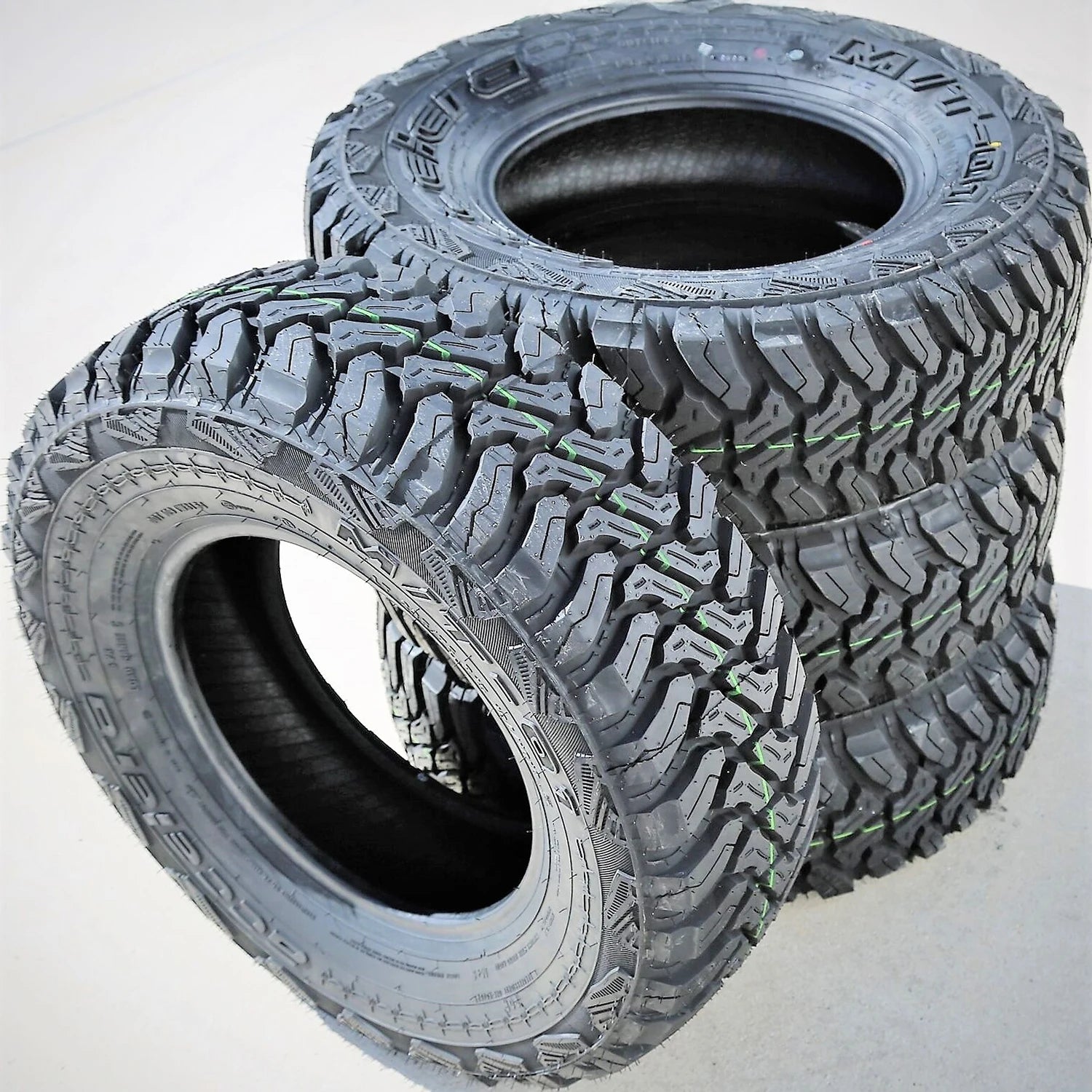 4 Tires Accelera M/T-01 LT 235/75R15 Load C 6 Ply MT Mud