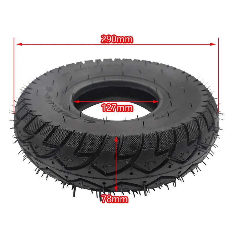 4.10/3.50-5 Tire 3.50-5 Tyre Inner Tube for Warehouse Trolley Old age Walker