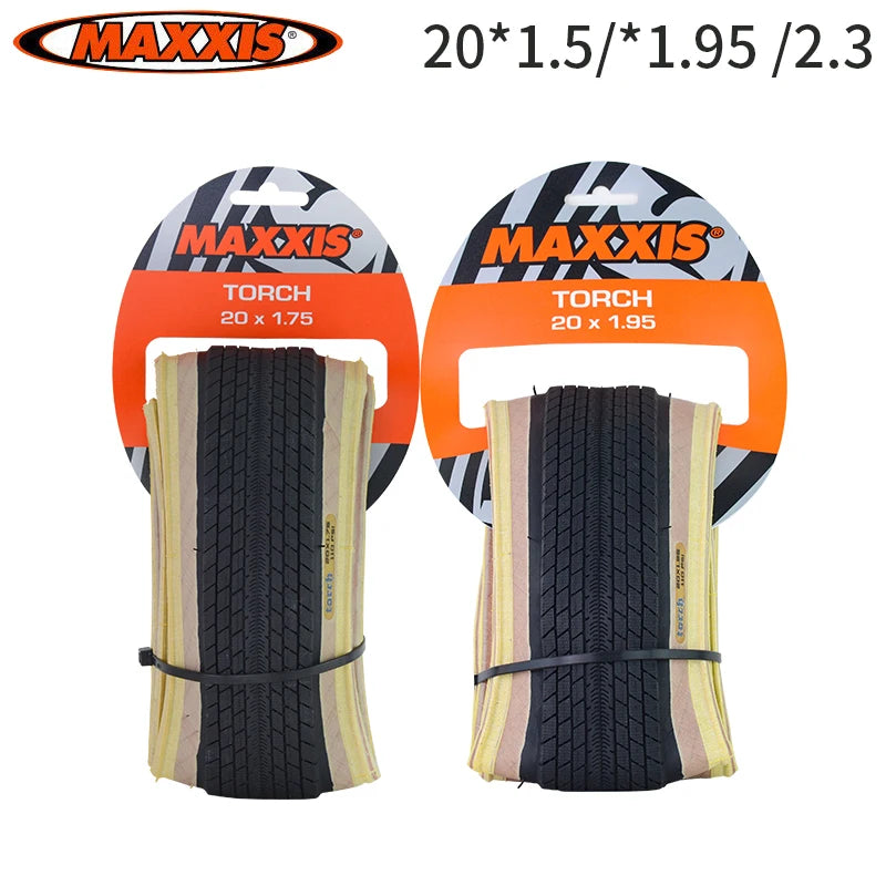 MAXXIS Original TORCH GRIFTER DTH 20x1.75/1.95/2.1/2.2/2.3 Silkshield Tire for Fold Bicycle 120TPI 20inch Folding Tire Bike