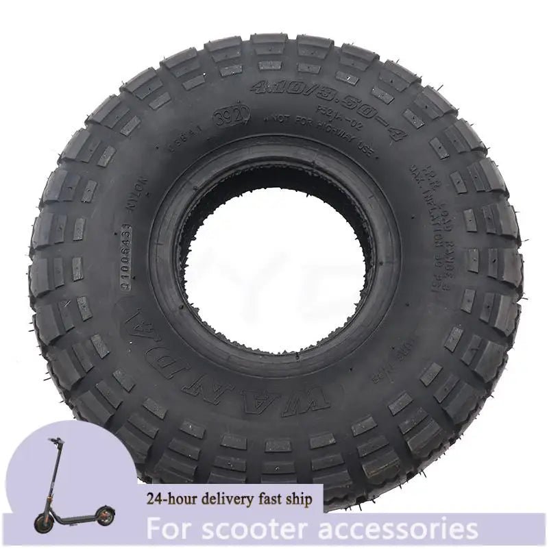 4.10/3.50-4 Tires 4.10-4 3.50-4 Tyre And Inner Tube for Electric Tricycle, Trolley,Electric Scooter,warehouse Car Tire Parts