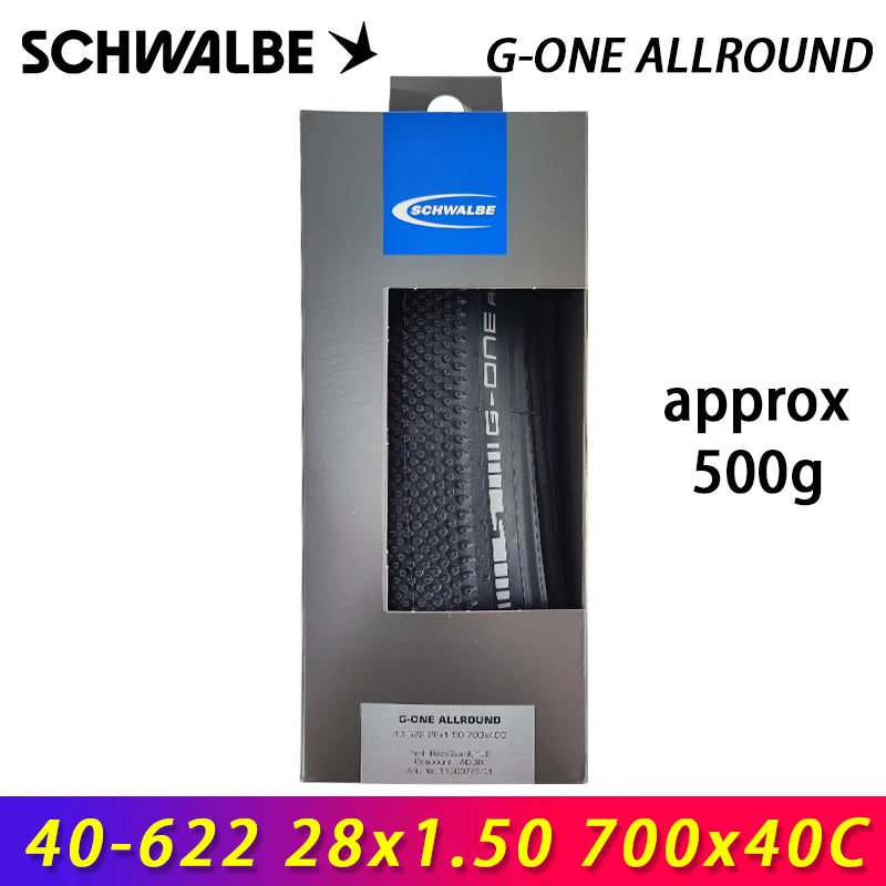 SCHWALBE Original G-ONE ALLROUND 700x35c/40c/45c Tubeless Folding Tire for Multi-Purpose Road Gravel MTB Bike Cycling Parts