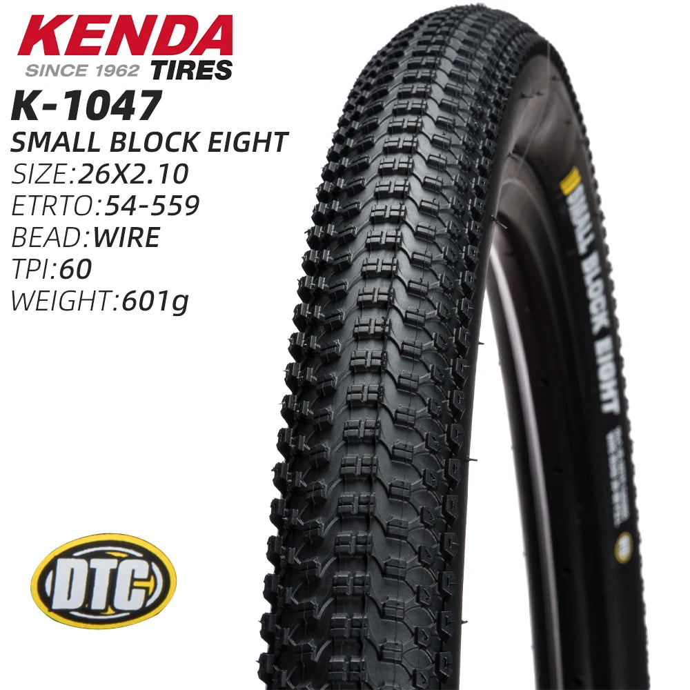 26 27.5 29 KENDA K-1047 SMALL BLOCK EIGHT MOUNTAIN BICYCLE TIRE OF MTB BIKE TYRE XC