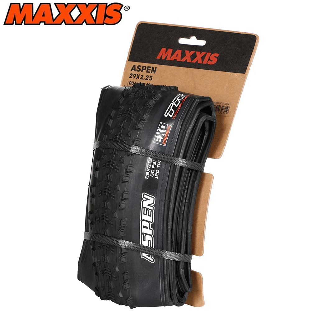 MAXXIS ASPEN Bike Tyre Folding Anti Puncture Tubelss Bike Tire 29x2.1 29x2.25/2.4 Mountain Original XC Off-road Bicycle Tires
