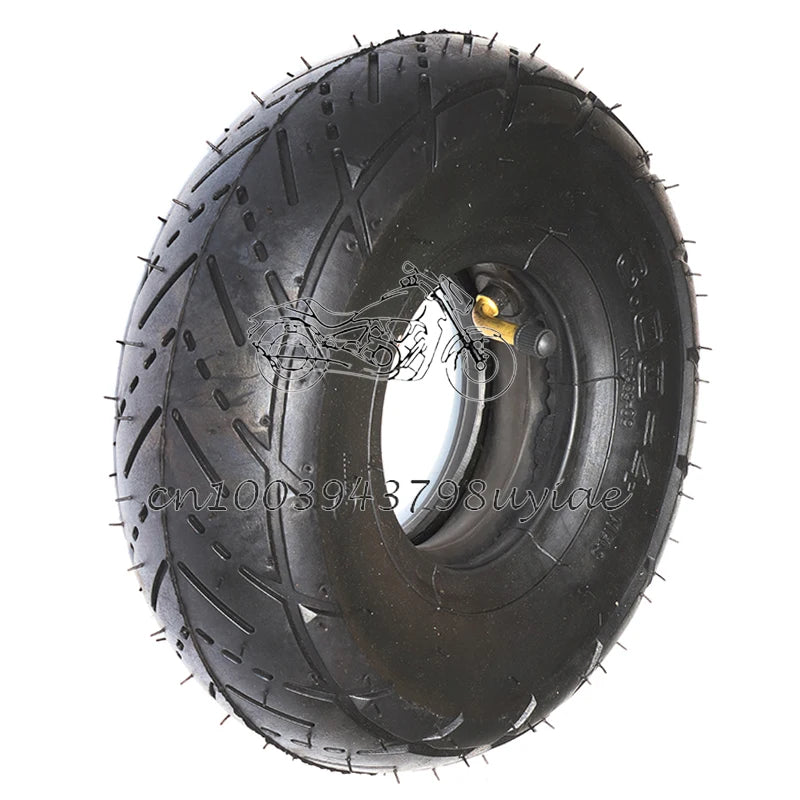 For Knobby Scooter Go Kart Karting Electric Moto Wheel Highway Tyres 3.00x4 3.00-4 Inner Tube Out Tire