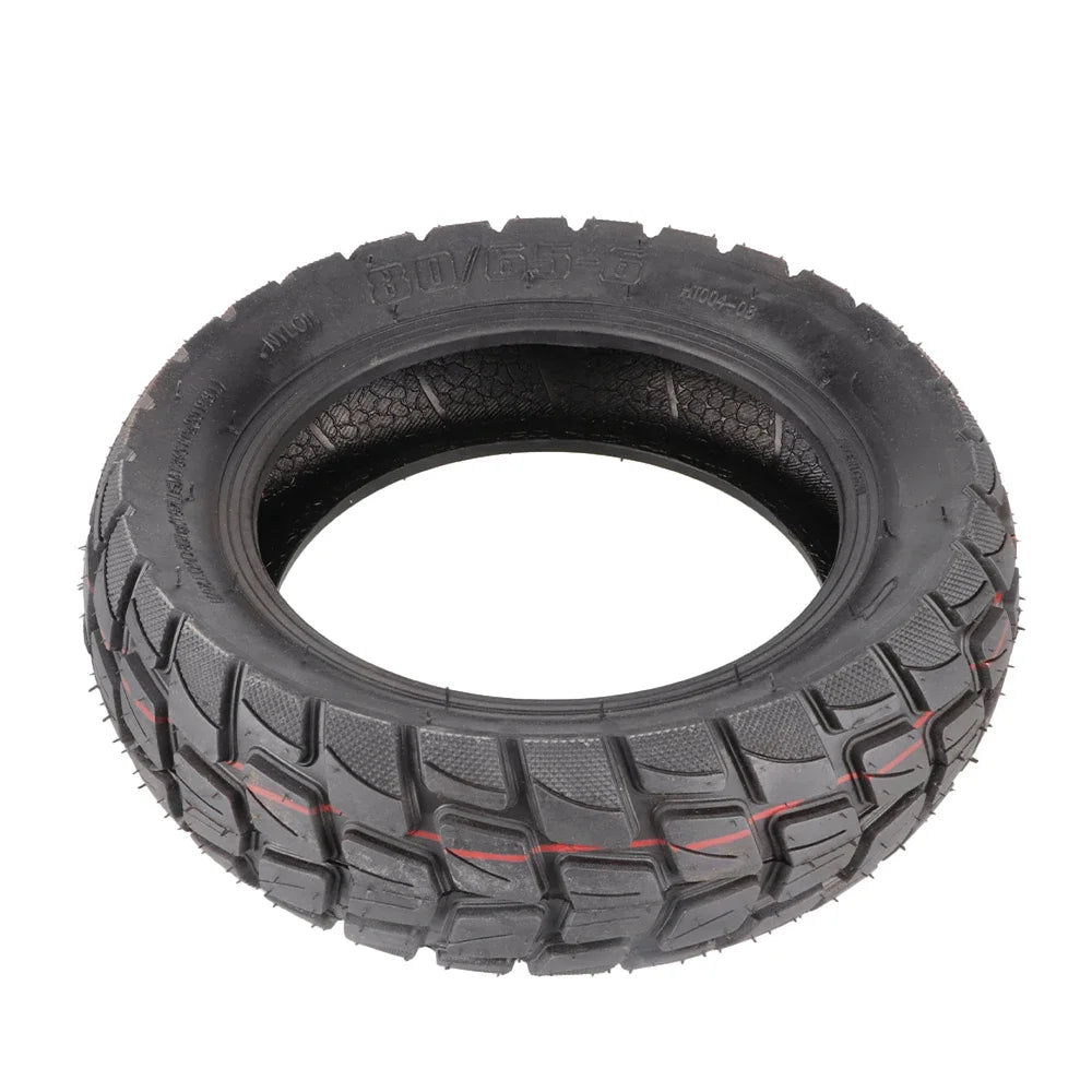 Solid Tyre 80/65-6.5 Thickened Tubeless Tire Puncture Proof Electric Scooter Explosion-proof Off-road Tread Thick Replacement